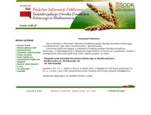 Tablet Screenshot of bip.sodr.pl